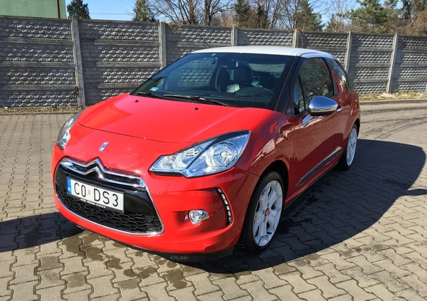 Citroen DS3 cena 25900 przebieg: 70471, rok produkcji 2013 z Bydgoszcz małe 277